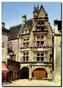 Postcard Modern Colors and Light of Sarlat Dordogne France birthplace of Etie...