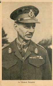 Military Lieutenant General Dempsey WW2 1940s Tuck Postcard 21-5389