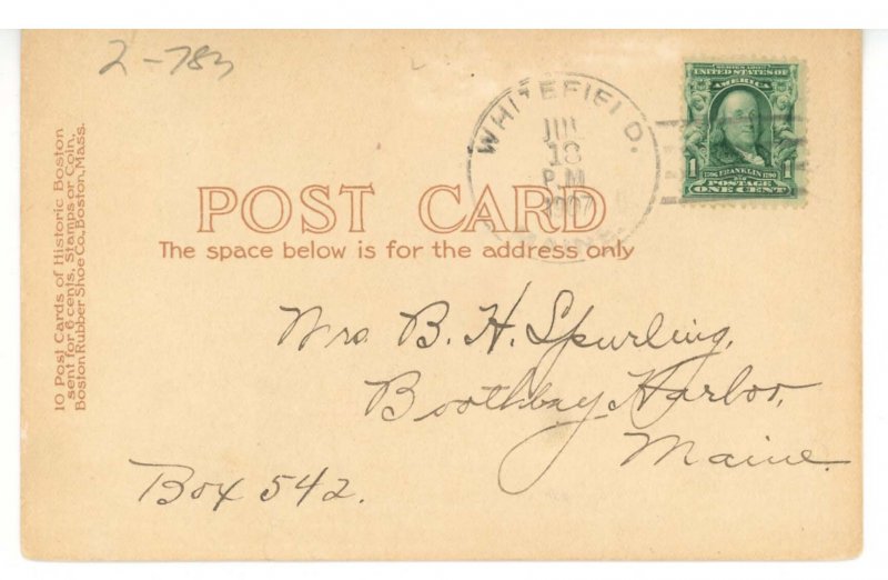 MA - Boston.  Minot's Ledge Lighthouse    (tear)