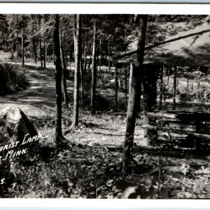 c1910s Orr, MN Public Tourist Camp RPPC Resort Real Photo Pelican Lake Minn A131