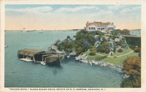 Newport RI, Rhode Island- Beacon Rock - E. E. Morgan Estate - WB