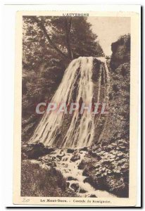 Le Mont Dore Old Postcard Cascade Rossignolet