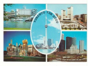 Toronto, Ontario, Chrome Multiview Postcard #2, 5 Views
