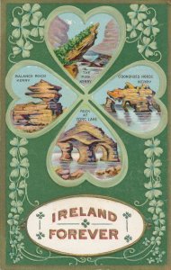 St Patricks Day Greetings Ireland Forever County Kerry Scenes - BPC - pm 1912 DB