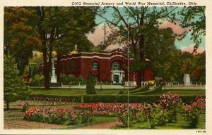 OH - Chillicothe. National Guard Armory and World War Memorial