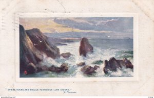 Rough Seas, PU-1908; TUCK 9714