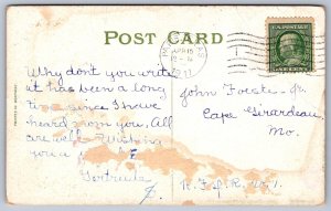 K26/ Easter Postcard Holiday Greetings c1910 Woman Risque Egg 181