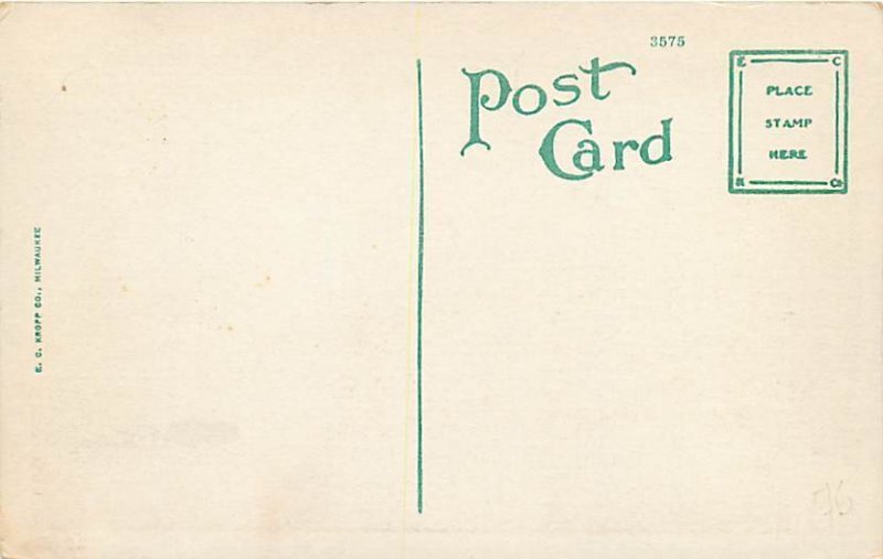 KS, Emporia, Kansas, Post Office Building, Kropp Co No 3575