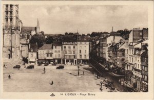 CPA Lisieux Place Thiers (1233248)