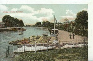 Surrey Postcard - Parkers Ferry - Surbiton - Ref 7668A