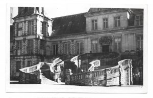 YVON RPPC France Fontainebleau L'Escalier en fer a Cheval Horseshoe Staircase