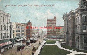 IL, Bloomington, Illinois, Main Street, Trolley, Suhling & Koehn Pub No 2531