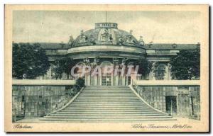 Postcard Old Potsdam Schloss Mittelbau