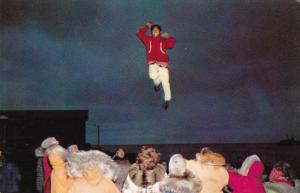 Alaska Kotzebue Blanket Toss By Eskimos