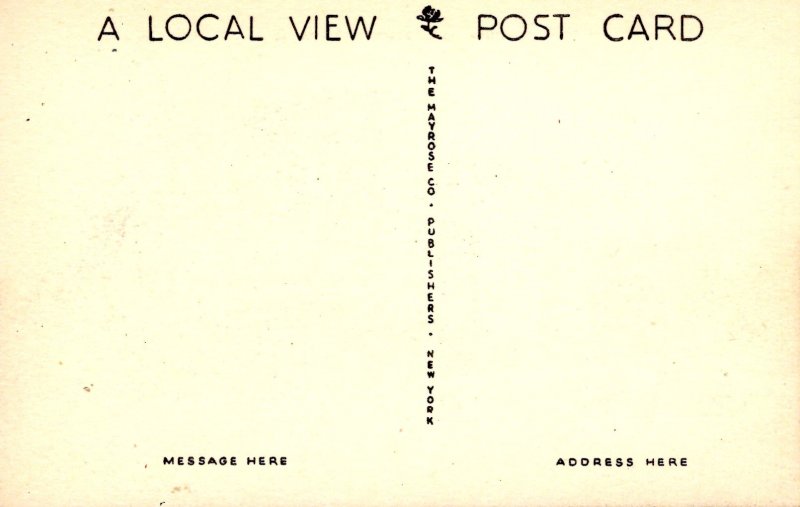 Tuckerton, New Jersey - The Tuckerton High School - c1940
