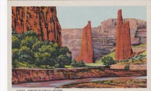 Arizona Canyon De Chelley On Navajo Reservation Fred Harvey