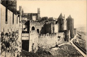 CPA Carcassonne Defenses de la Porte d'Aude FRANCE (1012826)