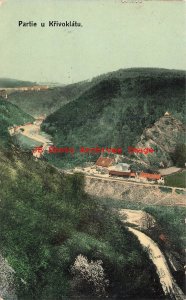 Czech Republic, Krivoklatu, Krivoklat, City Scene, Aerial View