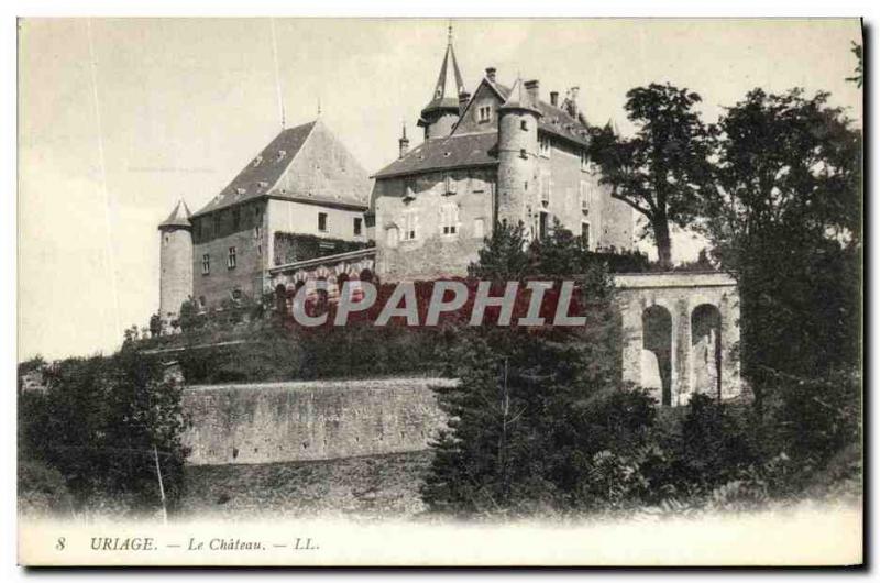 Old Postcard Uriage Le Chateau