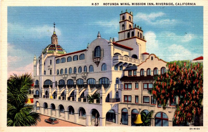 Riverside, California - The Rotunda Wing, Mission Inn - in the 1940s