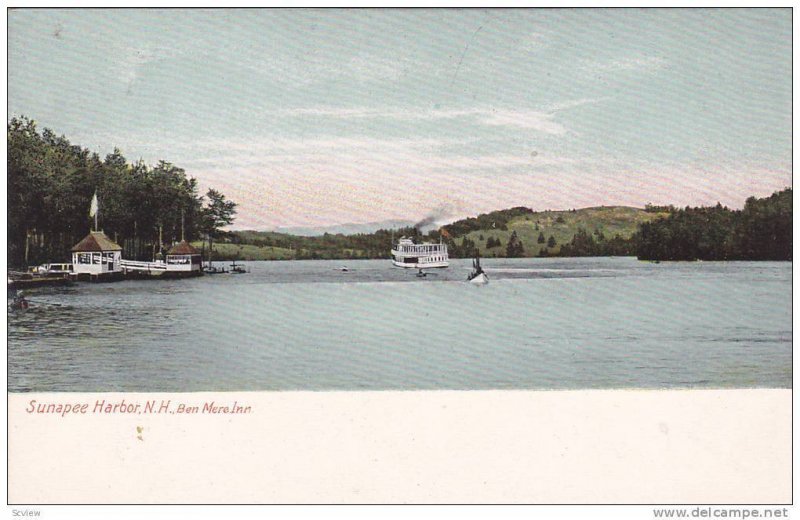 Ferry, Ben Mere Inn, Sunapee Harbor, New Hampshire, 1900-1910s