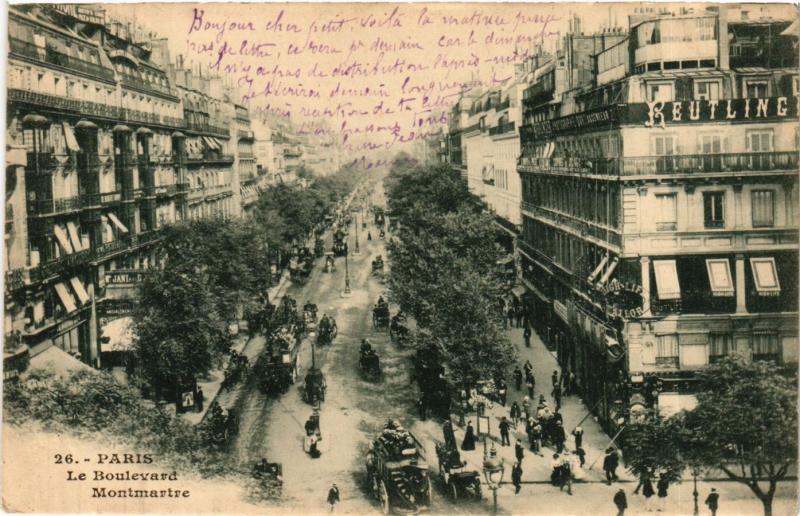 CPA PARIS 2e-Boulevard Montmartre (321957)