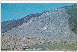 Giant Landslide , Hope-Princeton Highway , B.C. , Canada, 1965