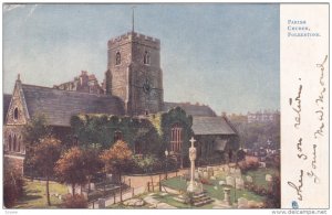 FOLKESTONE, Kent, England, PU-1904; Parish Church