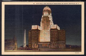 City Hall and McKinley Monument by Night,Buffalo,NY