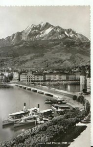 Switzerland Postcard - Luzern Und Pilatus - Ref TZ8084