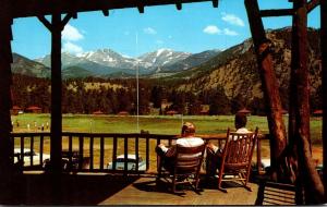 Colorado Rocky Mountains View Of Mt Ypsilon From Y M C A Conference Grounds