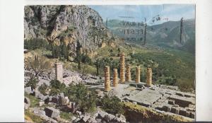 BF29367 delphi view of the acropolis temple greece  front/back image