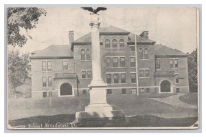 Woodstock Vt. Vermont School Postcard
