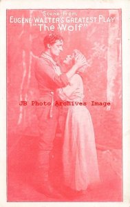 Eugene Walter's Greatest Play, The Wolf, 1908, Stage Theater, Couple Embracing