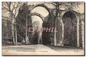 Old Postcard Parc Du Chateau De Maintenon The Aqueducts