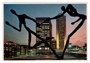 Chateau Champlain and Canada Place at Night, Montreal, Quebec, Canada