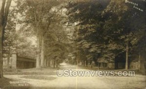 Real Photo Trees - Greenfield Hill, Connecticut CT