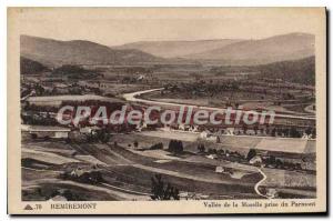 Old Postcard Remiremont Vallee De La Moselle From Taking Parmont