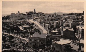 Postcard Birthplace Christ Bethlehem Israel