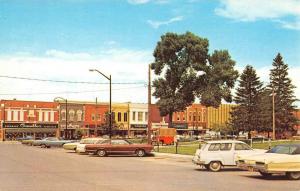 Red Oak Iowa North Side Of Square Historic Bldgs Vintage Postcard K52912