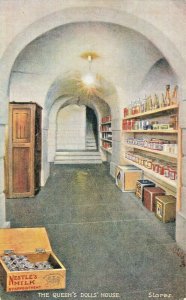 Raphael Tuck The Queen's Dolls' House Stores In Cellar Postcard