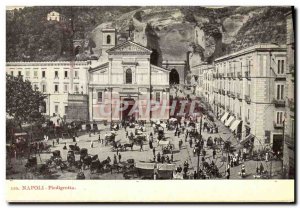 Postcard Old Naples Piedigrotta