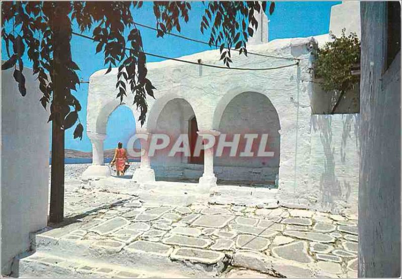 Modern Postcard Paros A picturesque corner