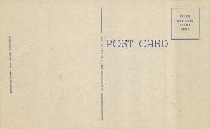 WAUKEGAN, IL Illinois    POST OFFICE   Lake County    c1940's Linen Postcard