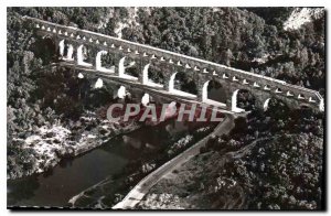 Modern Postcard The Pont du Gard Gard Roman aqueduct built before the Christi...