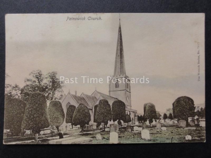 Gloucestershire: Painswick Church c1906 by The Wrench Series No.7817