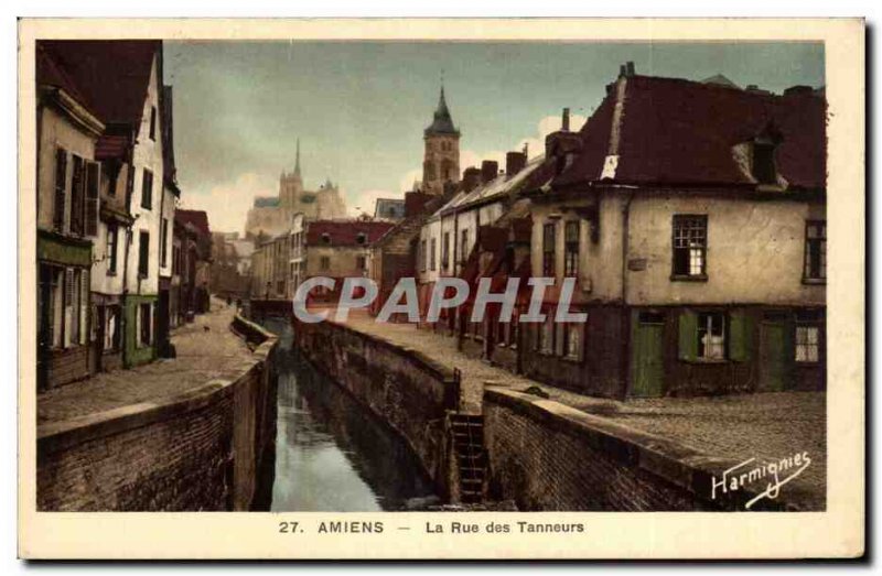 Old Postcard Amiens Street Tanners
