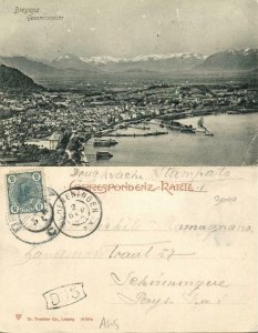 austria, BREGENZ, Gesamtansicht (1900s) Postcard