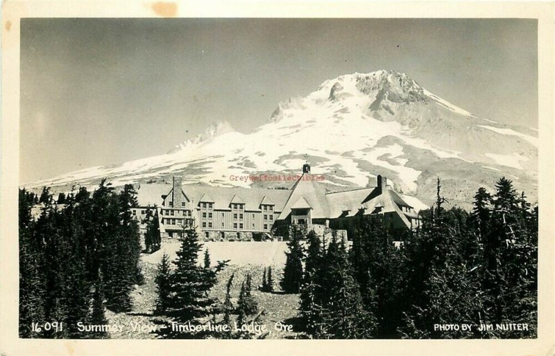 CA, Big Bear, California, Timberline Lodge, Jim Nutter No. 16-091, RPPC