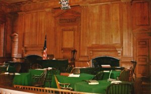 Vintage Postcard Declaration Chamber Independence Hall Philadelphia Pennsylvania